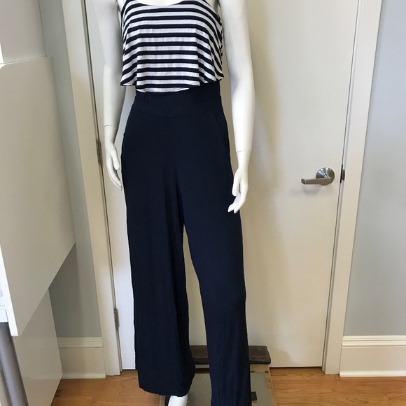 SEVENGATE NAVY STRIPED JUMPSUIT - Picture 3 of 8